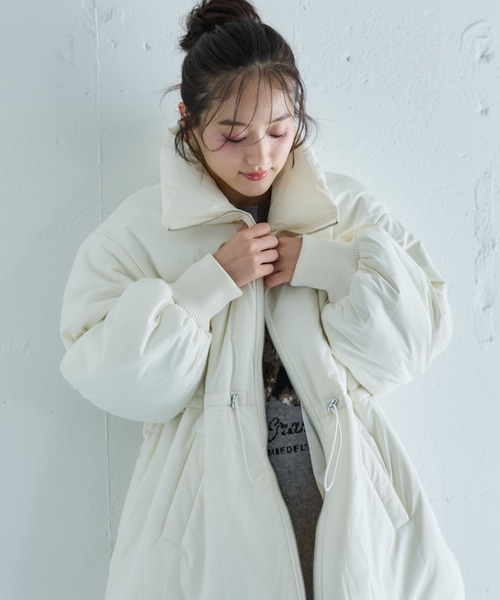 archives（アルシーヴ） ブルゾン アウター キャンディースリーブ中綿