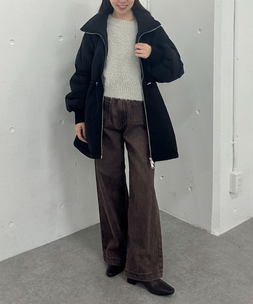 archives（アルシーヴ） ブルゾン アウター キャンディースリーブ中綿