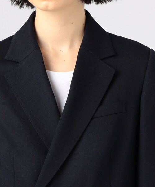 TOMORROWLAND」 「MACPHEE」テーラードジャケット 36 ネイビー レディース