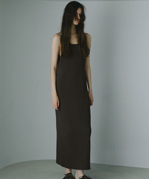 ETRE TOKYO（エトレトウキョウ） ニットワンピース FREE ブラウン