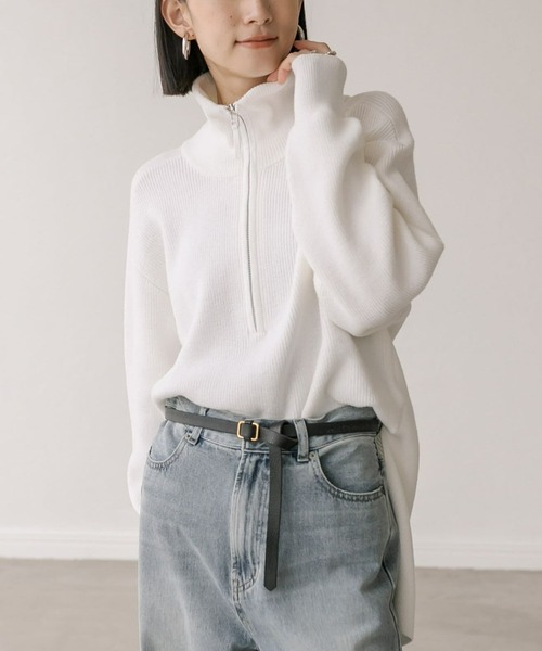 「RIVE DROITE」 長袖ニット FREE ブラウン レディース_画像3