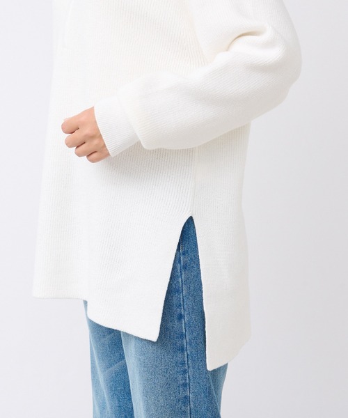 「RIVE DROITE」 長袖ニット FREE ブラウン レディース_画像8