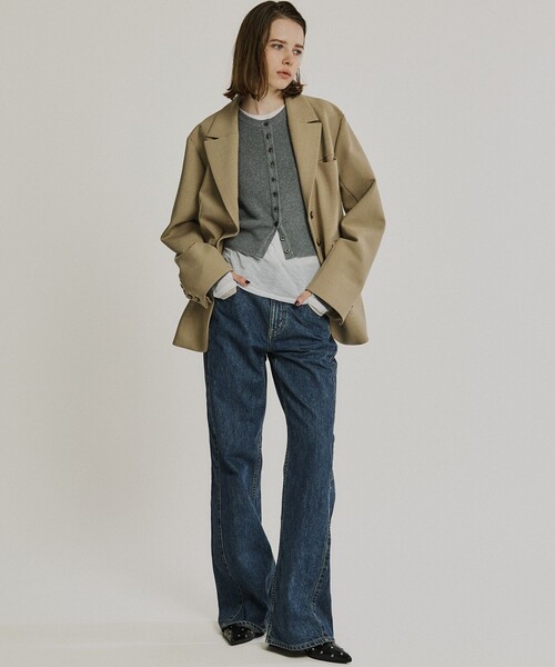 PUBLIC TOKYO（パブリックトウキョウ） カーディガン コットンカシミア