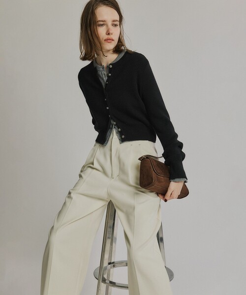 PUBLIC TOKYO（パブリックトウキョウ） カーディガン コットンカシミア