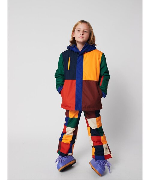 BOBO CHOSES（ボボショーズ） ダウン アウター colorblock ski