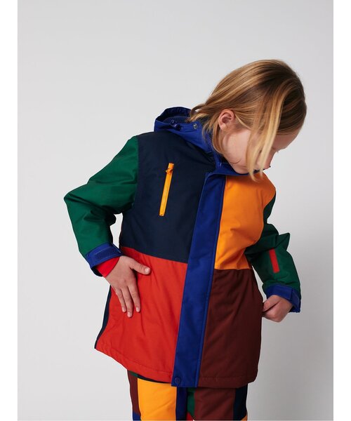 BOBO CHOSES（ボボショーズ） ダウン アウター colorblock ski