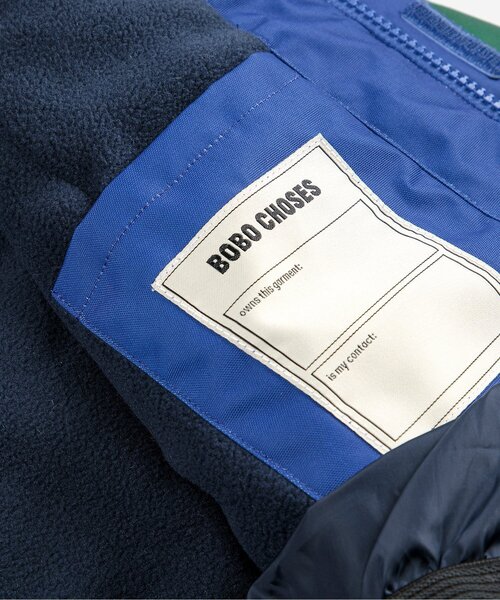 BOBO CHOSES（ボボショーズ） ダウン アウター colorblock ski