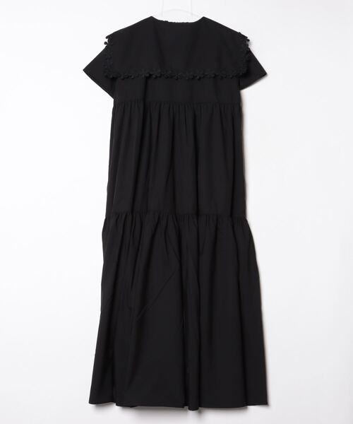 「Fit more」 半袖ワンピース LONG ホワイト レディース_画像2