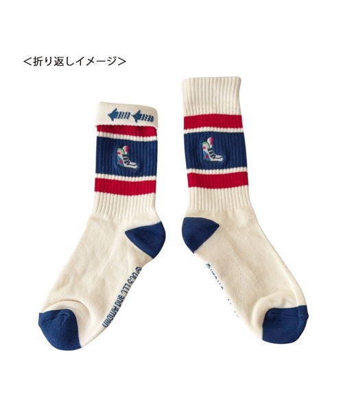 からんば　ギソク Rendez-Vous（ランデブー） 靴下 「 BACK TO THE FUTURE 」 バック