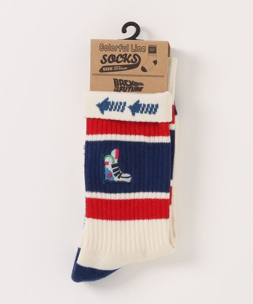 Rendez-Vous（ランデブー） 靴下 「 BACK TO THE FUTURE 」 バック