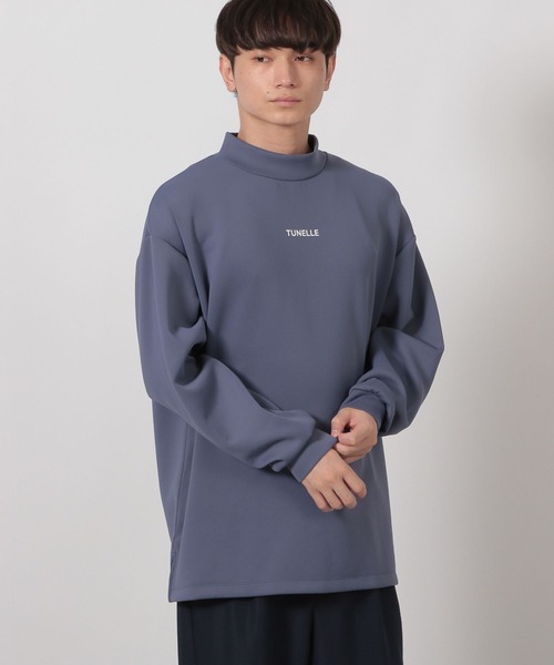 【24時間以内/匿名配送】未使用 レザレクション メンズ 長袖モックネック XL green label relaxing（グリーンレーベルリラクシング） tシャツ LONG