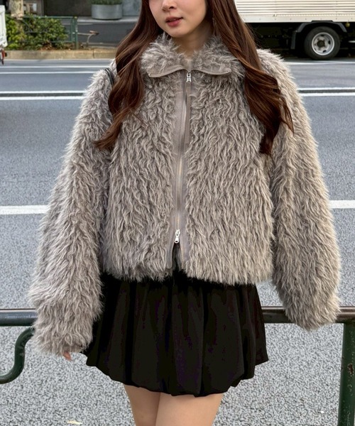 cccmalie ポケットファーブルゾン ファーブルゾン / ANY | ファッション通販 【公式通販】オンワード