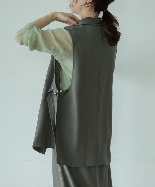 「LEPSIM」 セットアップ FREE グレー レディース_画像5