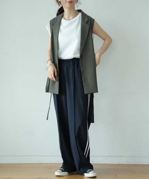 「LEPSIM」 セットアップ FREE グレー レディース_画像7