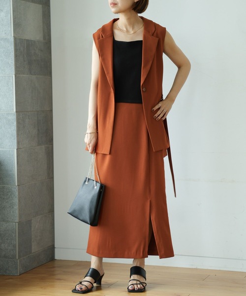 「LEPSIM」 セットアップ FREE グレー レディース_画像9