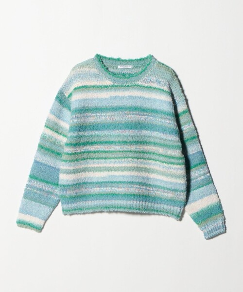 BEAUTY＆YOUTH UNITED ARROWS ニット セーター マルチボーダー ニット