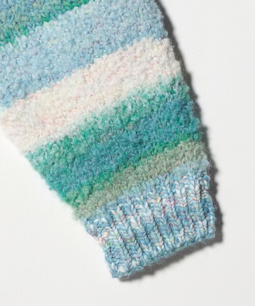 BEAUTY＆YOUTH UNITED ARROWS ニット セーター マルチボーダー ニット