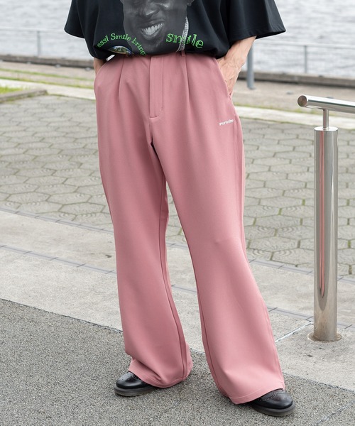 Perushu スラックス MEDIUM ピンク メンズ : ZOZOTOWN Yahoo!店 - 通販