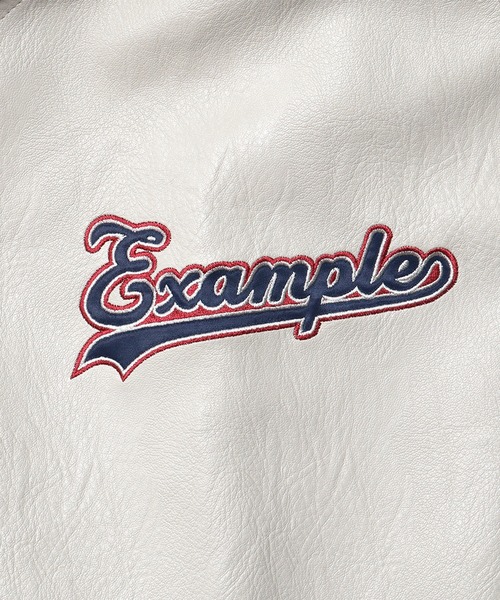 EXAMPLE（エグザンプル） スタジャン MAJESTIC x EXAMPLE VARSITY