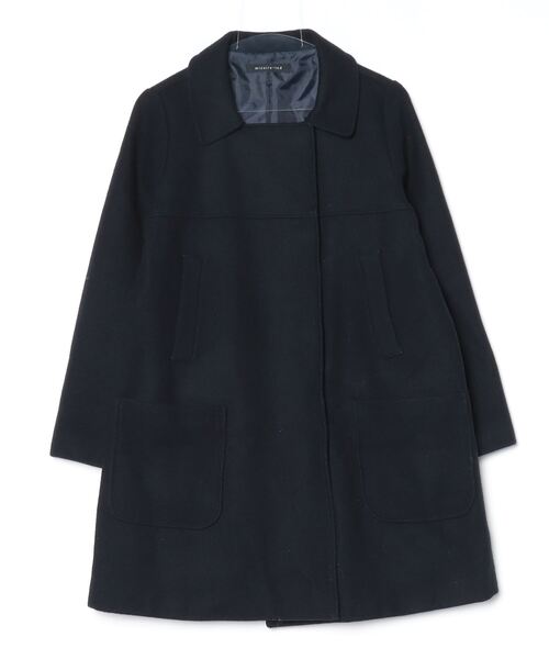 mizuiroind ミズイロインド　オーバーサイズ　ジャケットコート　黒 mizuiroind（ミズイロインド） コート - ブラック レディース