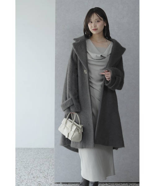 SNIDEL（スナイデル） ワンピース ドレープバックサテンロング