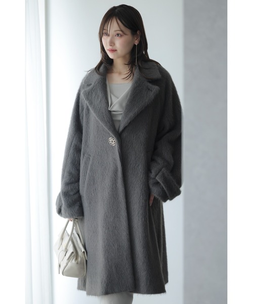 SNIDEL（スナイデル） ワンピース ドレープバックサテンロング