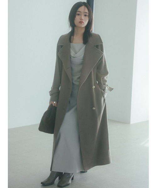 SNIDEL（スナイデル） ワンピース ドレープバックサテンロング