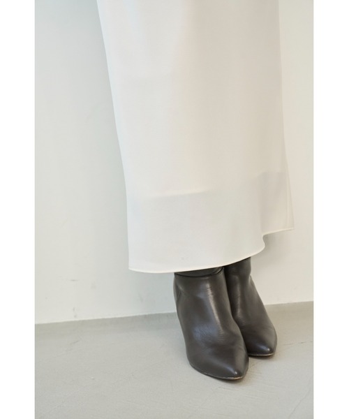 SNIDEL（スナイデル） ワンピース ドレープバックサテンロング