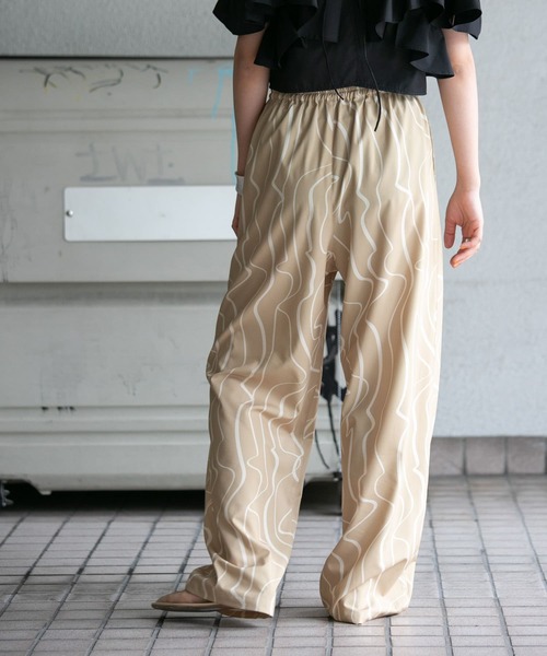 「KBF」 イージーパンツ ONE ブルー系その他 レディース_画像6