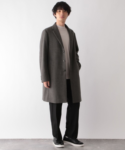 GLOBAL WORK（グローバルワーク） チェスターコート MEDIUM グレー