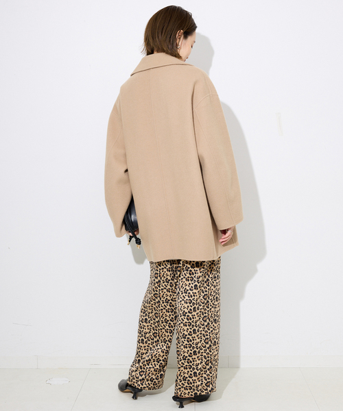 SLOBE IENA（スローブイエナ） パンツ レオパードイージーパンツ