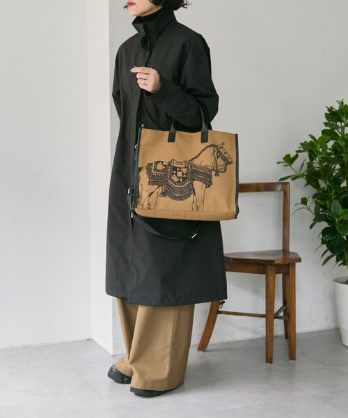 ear PAPILLONNER（イア パピヨネ） トートバッグ sampo×earホース