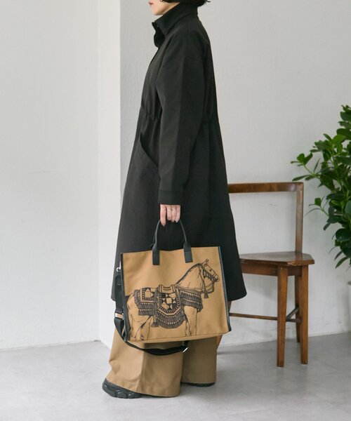 イアパピヨネホーストートバッグ ear PAPILLONNER（イア パピヨネ） トートバッグ sampo×earホース