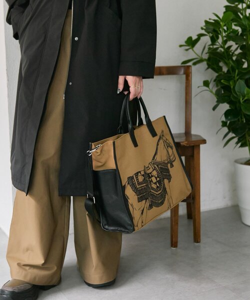 ear PAPILLONNER（イア パピヨネ） トートバッグ sampo×earホース