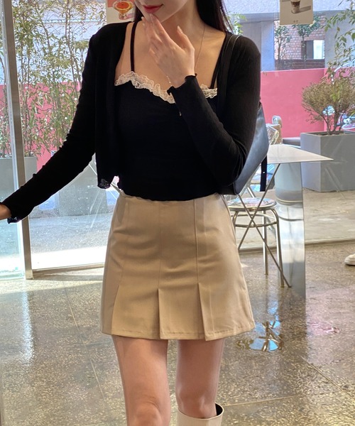 「by muni:r」 ミニスカート FREE グレー レディース_画像2