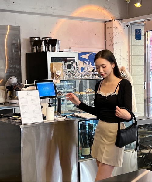 「by muni:r」 ミニスカート FREE グレー レディース_画像5