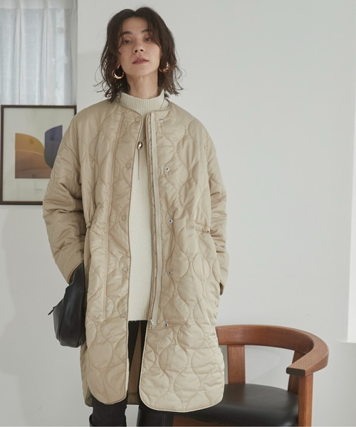 「ANGIE」 ダウンコート FREE ブラック レディース_画像3