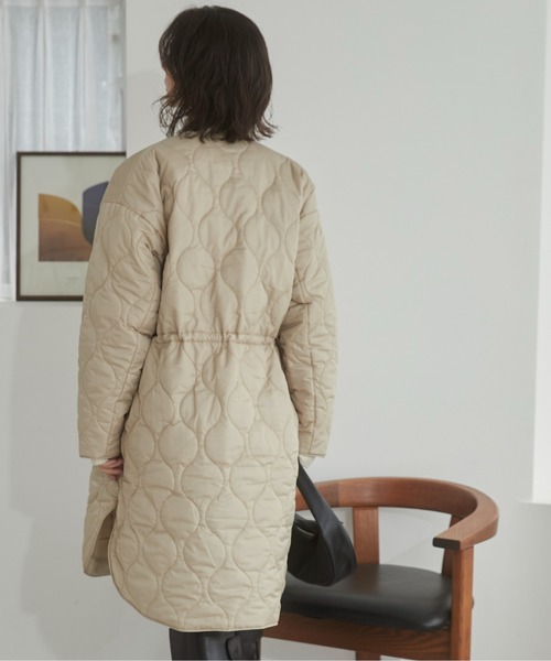 「ANGIE」 ダウンコート FREE ブラック レディース_画像6