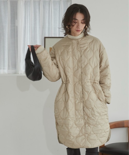 「ANGIE」 ダウンコート FREE ブラック レディース_画像8