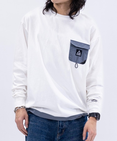 GERRY（ジェリー） tシャツ 「ag」「GERRY/ジェリー」ナイロンデザイン