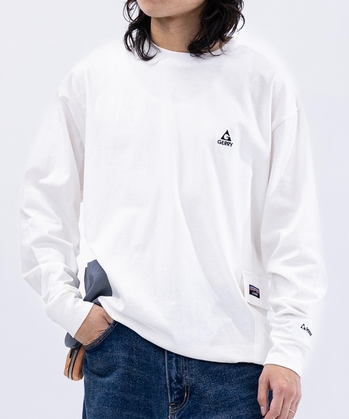 GERRY（ジェリー） tシャツ 「ag」「GERRY/ジェリー」ナイロンデザイン
