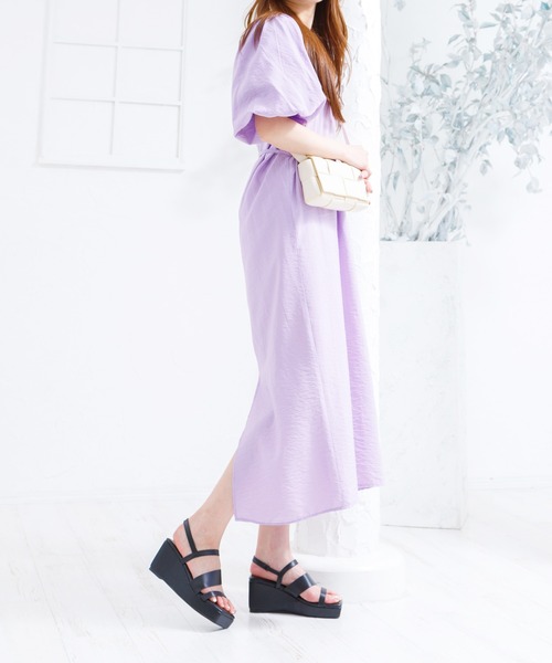 「attagirl」 ヒールサンダル M イエロー レディース_画像6