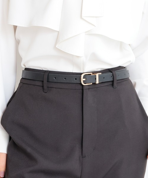 GLACIER lusso（グラシアルッソ） ベルト リバーシブル細ベルト