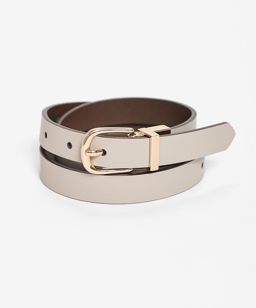 GLACIER lusso（グラシアルッソ） ベルト リバーシブル細ベルト