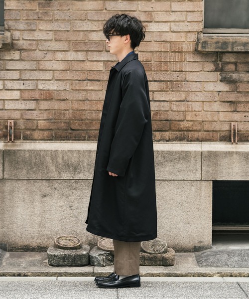 「Rocky Monroe」 ステンカラーコート M ベージュ メンズ_画像8