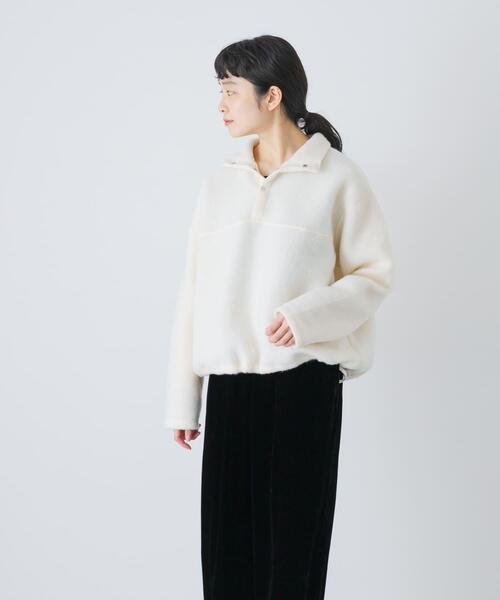 かぐれ ウールコットンフリースプルオーバー レディース : ZOZOTOWN