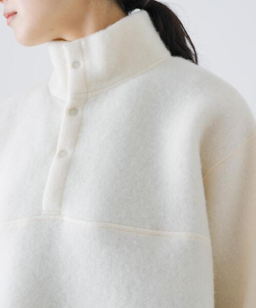 かぐれ ウールコットンフリースプルオーバー レディース : ZOZOTOWN