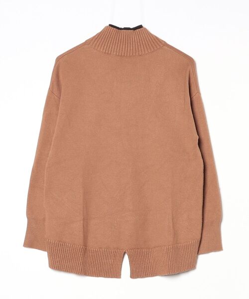 「Lui's」 長袖ニット FREE ブラウン レディース_画像2