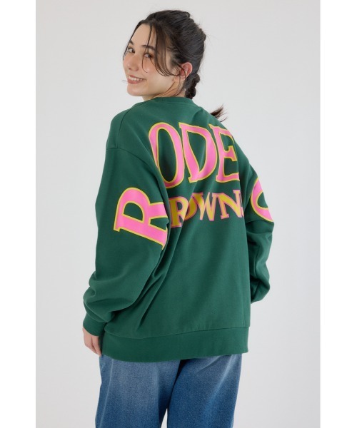 新品ホワイト ブラック ピンクの3色Champion × RODEOCROWNS RODEO CROWNS WIDE BOWL（ロデオクラウンズワイドボウル） トレーナー