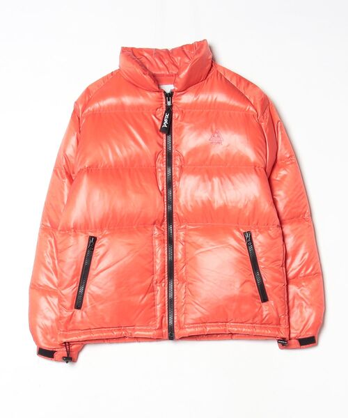 X-girl（エックスガール） ダウンジャケット 1 オレンジ レディース